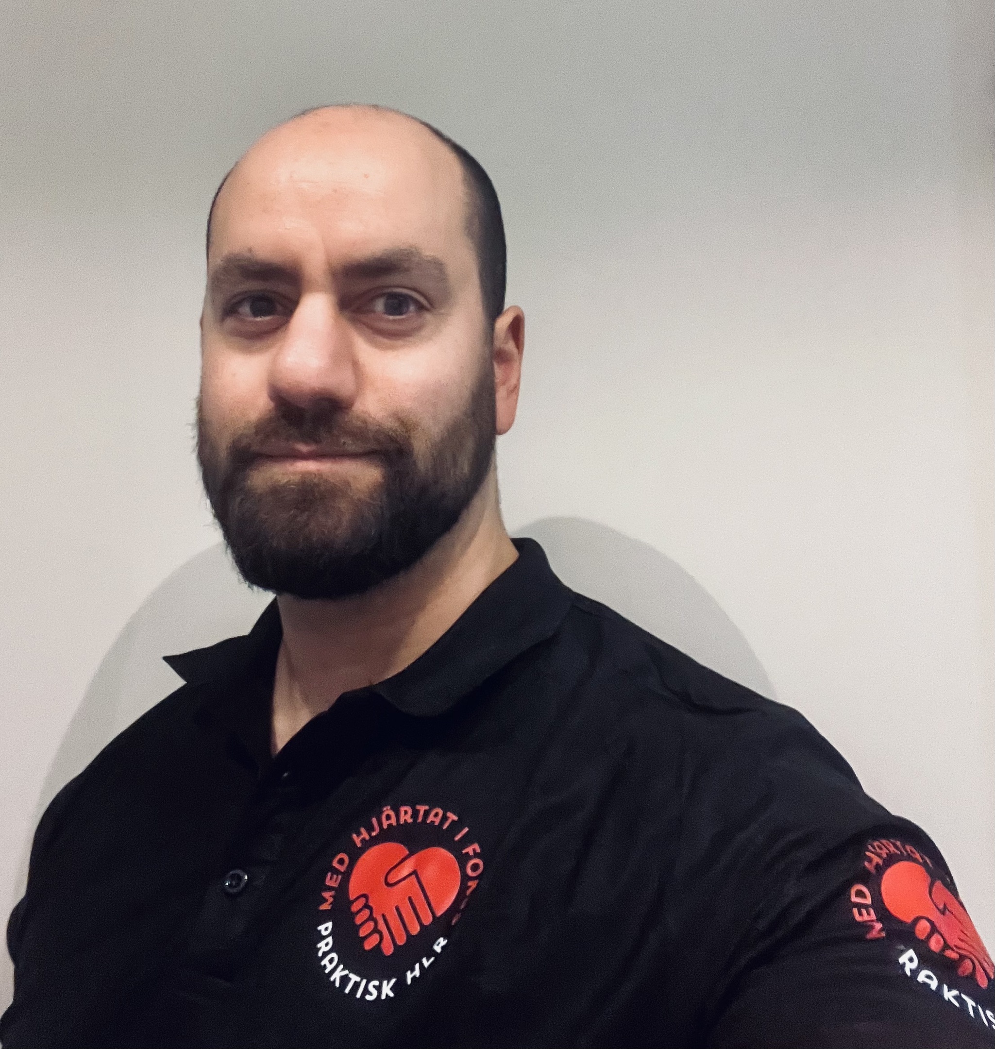 André Kaldani, HLR-instruktör på Praktisk HLR