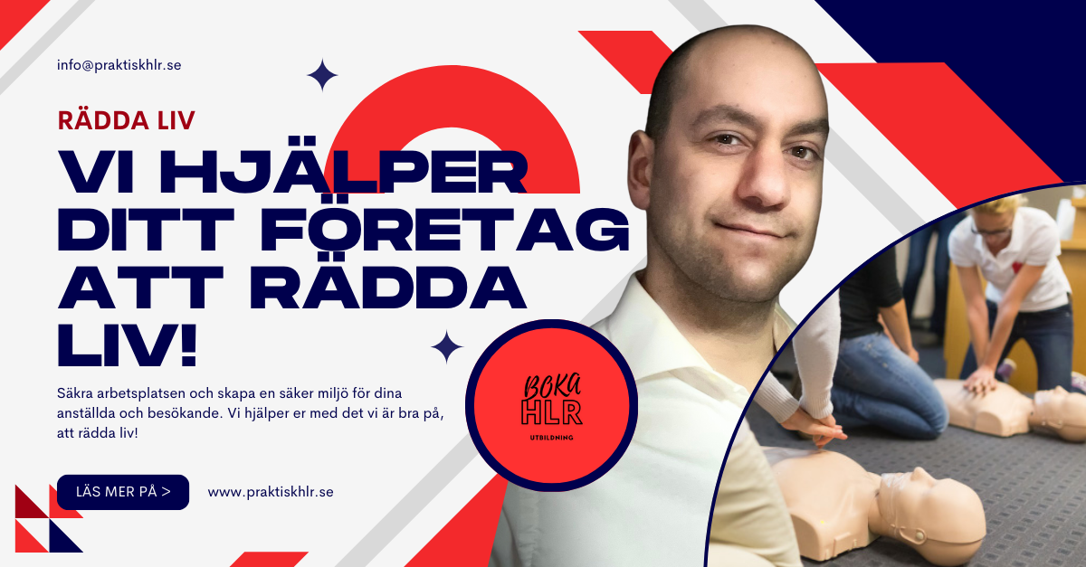 Praktisk HLR utbildar företag i Skåne, Blekinge och Kronoberg